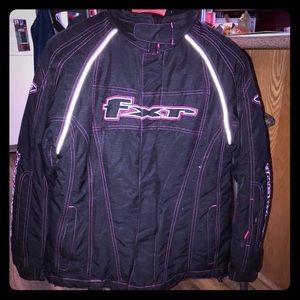 FXR Snow Mobiling 3-in-1 jacket with matching bibs